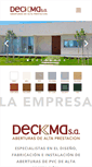 Mobile Screenshot of deckma.com.ar